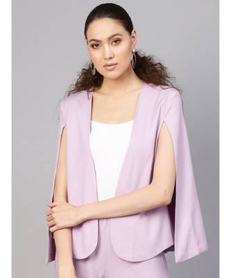 Lavender Cape Jacket 1