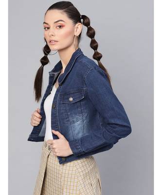Blue Denim Washed Jacket 2