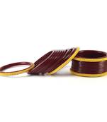 Dazzling Bangles Color-Maroon