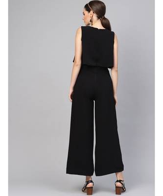 Black Layered Jumpsuit 3