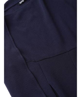 Navy Cape Jumpsuit 5