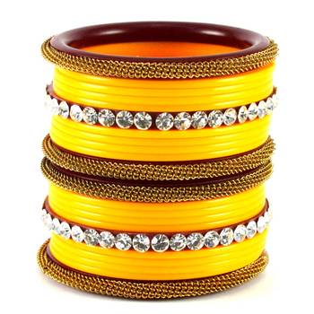 Striking Bangles Color-Yellow 2