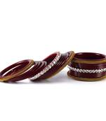 Fashionable Bangles Color-Maroon