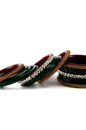 Royal Bangles Color-Dark Green