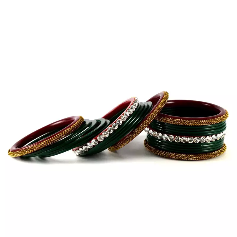 Royal Bangles Color-Dark Green