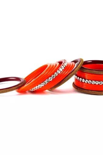 Radiant Bangles Color-Orange