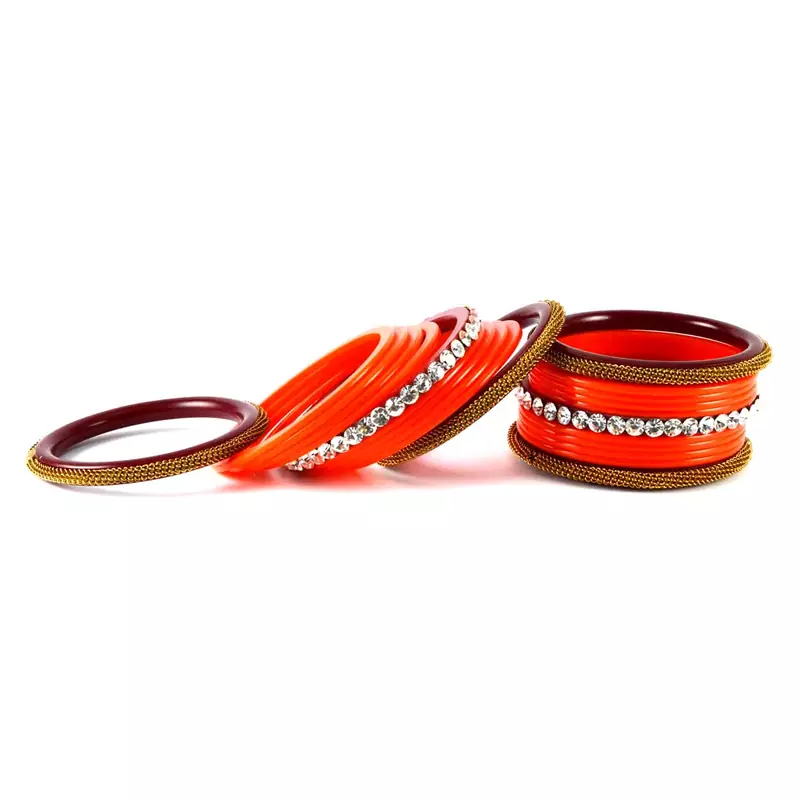 Radiant Bangles Color-Orange