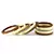 Impressive Bangles Color-White