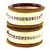 Impressive Bangles Color-White