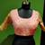 Pink Blouse With Golden Work