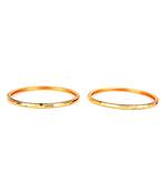Gold Plated Bangles Set Of 2