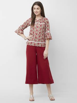 Multicolor printed cotton cotton-tops 3