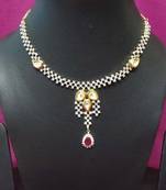 Silver Diamond necklaces