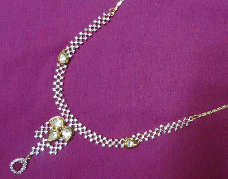 Silver Diamond necklaces