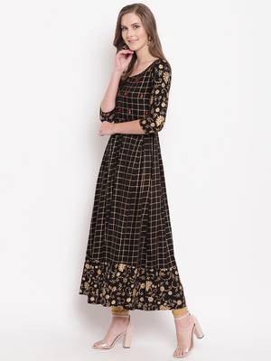 pankhuripink rayon printed kurti 2