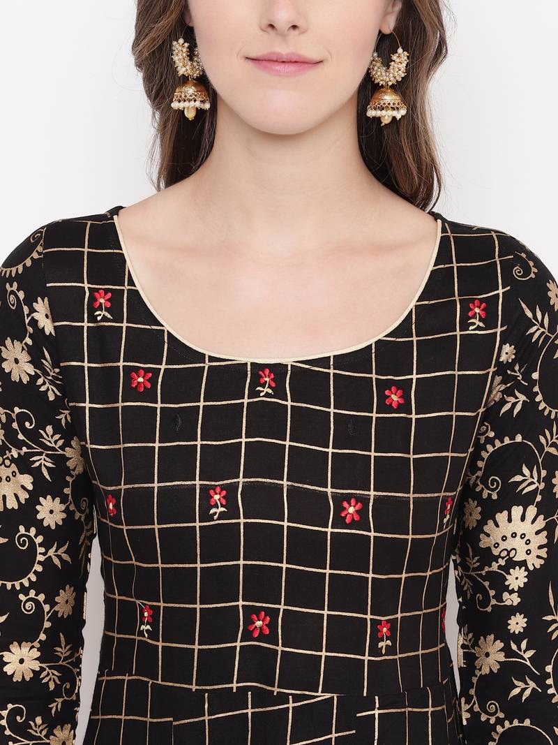 pankhuripink rayon printed kurti