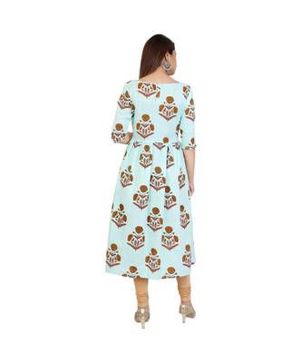 blue cotton stitched half_sleeve kurtis 4