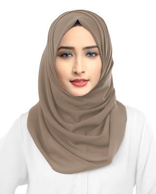 Daily Wear Ivory Color Scarf Hijab Dupatta For Women 1