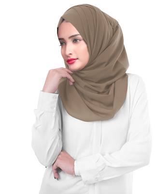 Daily Wear Ivory Color Scarf Hijab Dupatta For Women 3