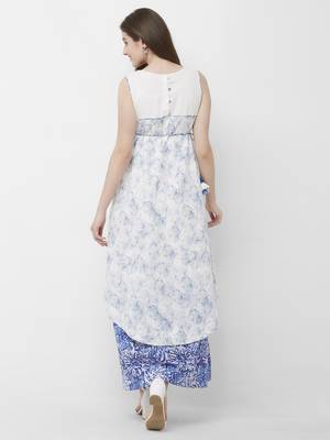 White printed cotton kurtas-and-kurtis 2