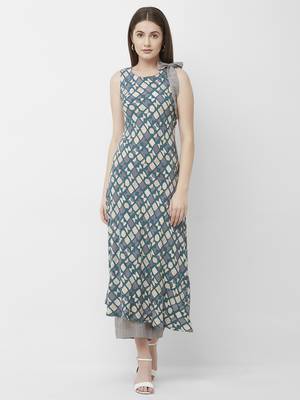 Multicolor printed rayon kurtas-and-kurtis 1