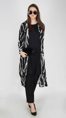 Moonlit Wave Trench Coat By Ruqsar 6