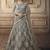 Grey Bridal Net Lehenga Choli