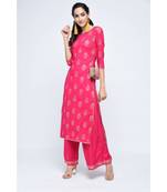 Beezing Pink kurta Set