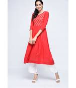 PLEAT LACE Black kurta Set