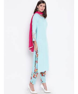 sky cotton kurta set 2