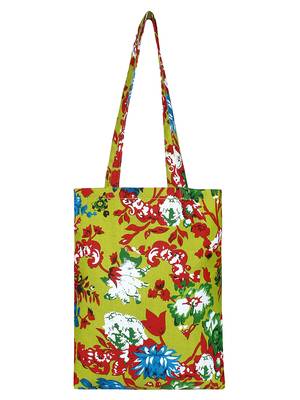 Eco-Friendly Multicolour Printed Canvas Shopping Bag Pack of Three 3