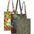 Eco-Friendly Multicolour Printed Canvas Shopping Bag Pack of Three