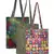 Eco-Friendly Multicolour Printed Canvas Shopping Bag Pack of Three
