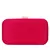 Adorn Embellished Faux Silk Clutch Pink & Gold