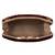 Glitz Embellished Velvet Clutch Maroon & Gold