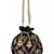 Dazzle Embellished Faux Silk Potli Black & Copper