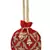 Dazzle Embellished Faux Silk Potli Red & Copper