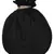 Dazzle Embellished Faux Silk Potli Black & Multi