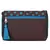 Snazzy Brown and Blue Printed Polyester Sling Bag with Multicolour Tassels