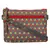 Geomet Grey and Pink Printed Polyester Sling Bag