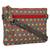Geomet Grey and Pink Printed Polyester Sling Bag