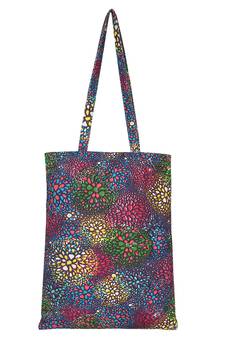 Eco-Friendly Multicolour Floral Print Canvas Shoulder Bag