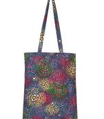Eco-Friendly Multicolour Floral Print Canvas Shoulder Bag
