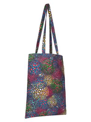 Eco-Friendly Multicolour Floral Print Canvas Shoulder Bag 2