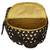 Mini Brwon & Green Printed Polyester Backpack