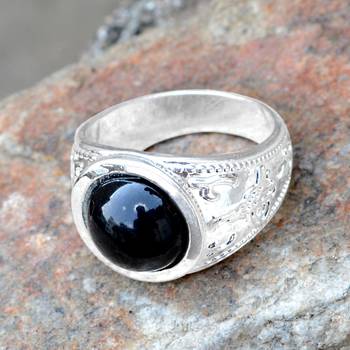 Black Crystal Rings 4