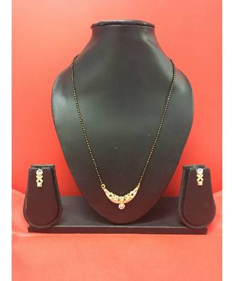Black Gold_Plated Mangalsutra 1