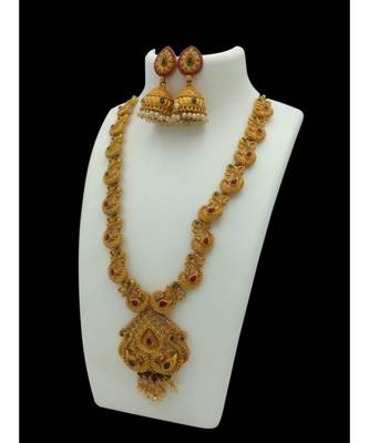 Designer Temple Necklace Sets For Womens 1