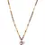 Black gold plated mangalsutra