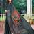 Multicolor Plain South Silk Saree With Blouse